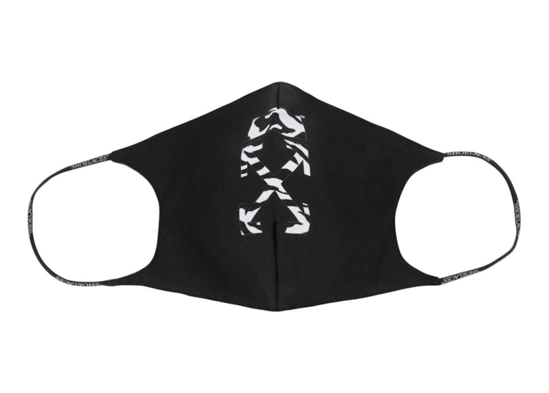 OFF-WHITE Zebra Arrow Simple Mask Black