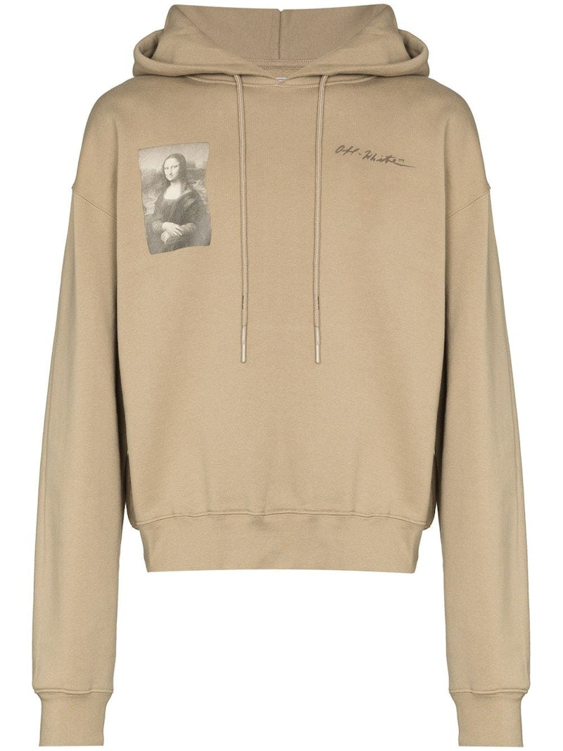 OFF-WHITE x Browns Mona Lisa Hoodie Tan