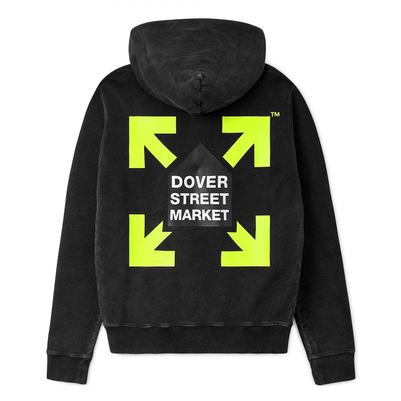 OFF-WHITE x Dover Street Market Vintage Hoodie Yellow/Black