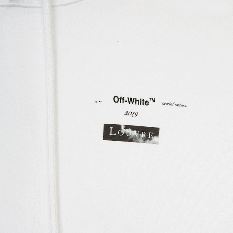 OFF-WHITE x Louvre Hoodie White/Black