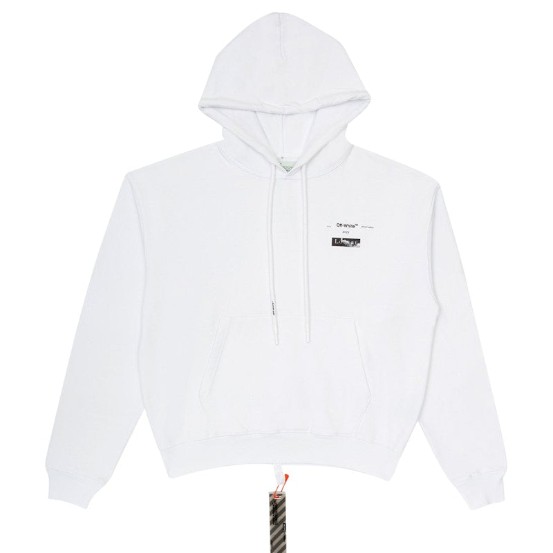 OFF-WHITE x Louvre Hoodie White/Black