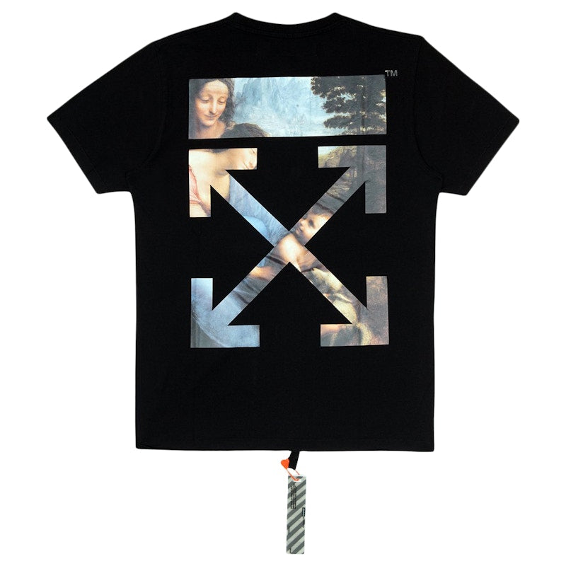 OFF-WHITE x Louvre Leonardo T-shirt Black/White