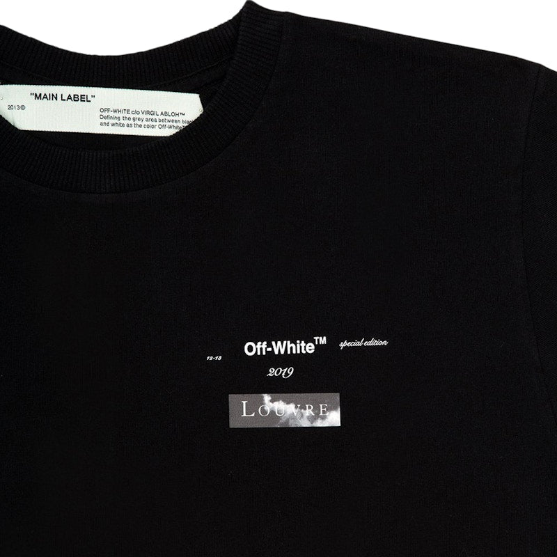 OFF-WHITE x Louvre T-shirt Black/White