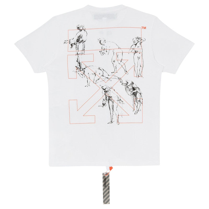 OFF-WHITE x Louvre Virgin T-shirt White/Black