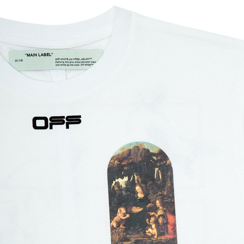 OFF-WHITE x Louvre Virgin T-shirt White/Black
