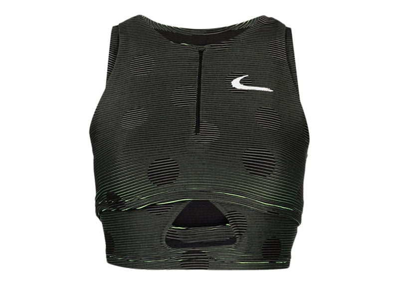 OFF-WHITE x Nike Polka Dot Performance Top Black/Green