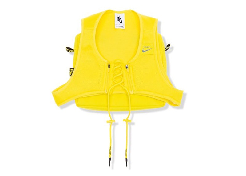 OFF-WHITE x Nike Women's NRG X Cross Bib Optic Yellow