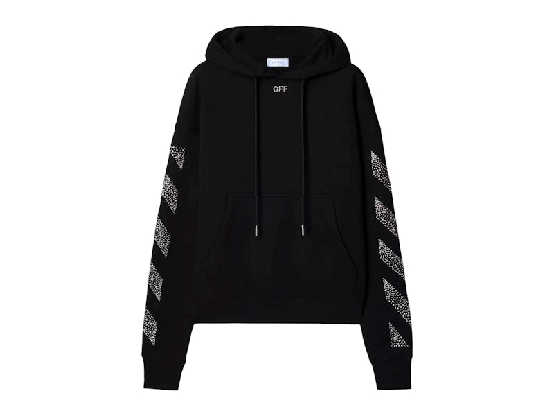 OFF-WHITE x Swarovski Arrow Hoodie Black