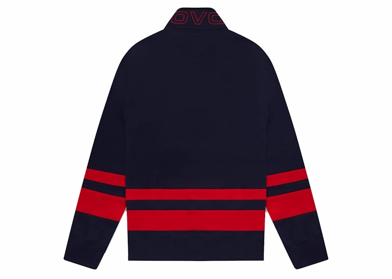 OVO 1/4 Zip Sweatshirt Navy