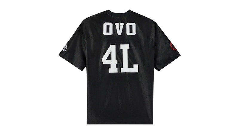 OVO 4L Football Jersey Black