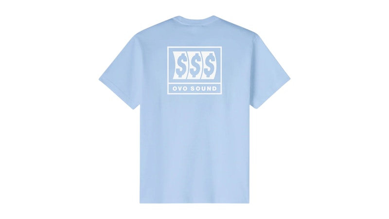 OVO $$$4U Collegiate T-shirt Light Blue