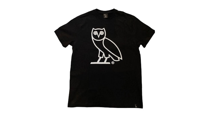 OVO AfterDark OG Owl Glow In The Dark T-shirt Black