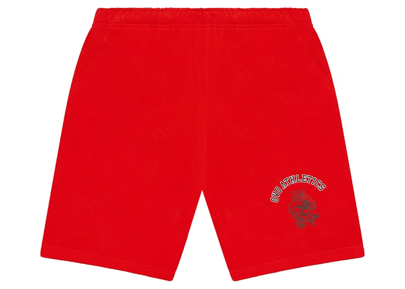 OVO Athletics Sweatshort Red