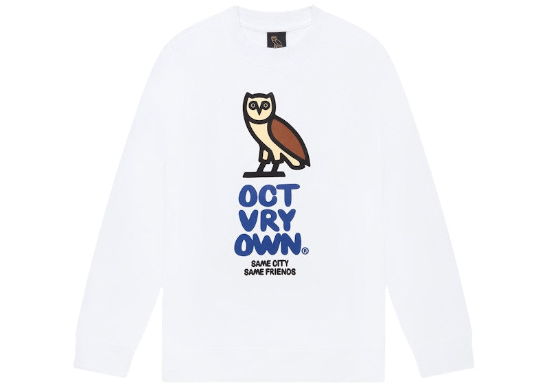 OVO Bubble Crewneck White