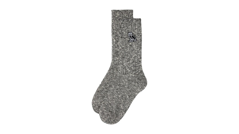 OVO Cabin Sock Heather Charcoal