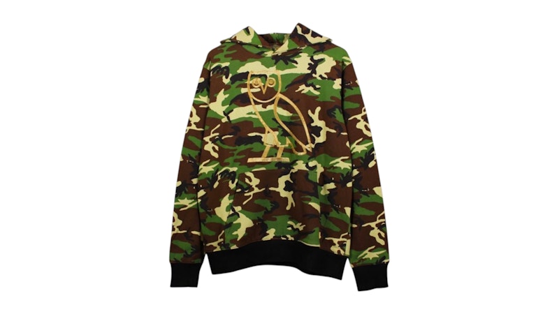 OVO Camo OG Owl Hoodie Green