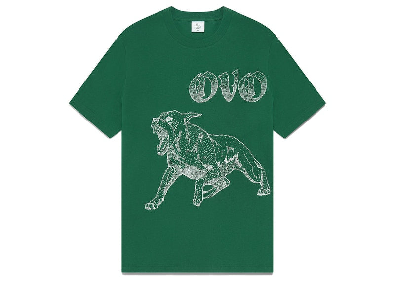 OVO Canine T-shirt Dark Green