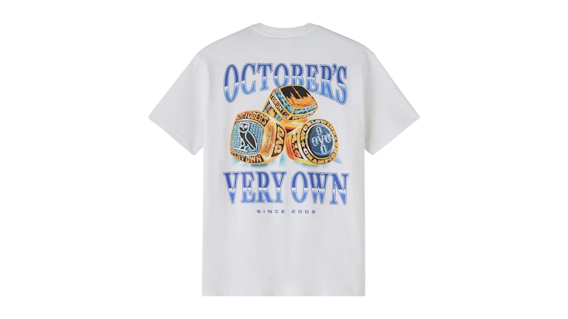 OVO Championship Rings Tee White