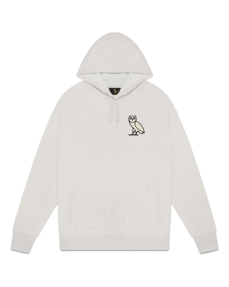 OVO Chenille Plush Hoodie Heather Grey