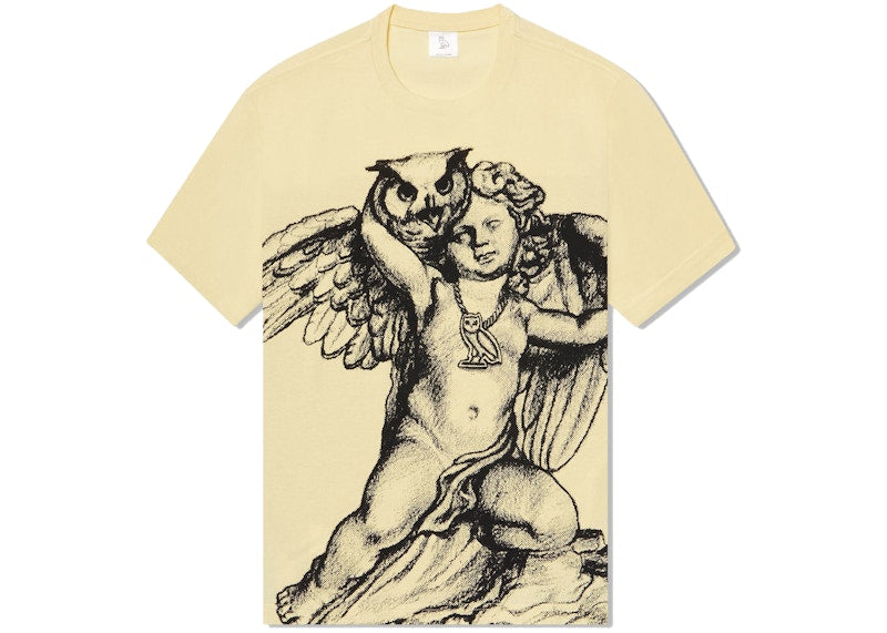 OVO Cherub Owl T-shirt Cream