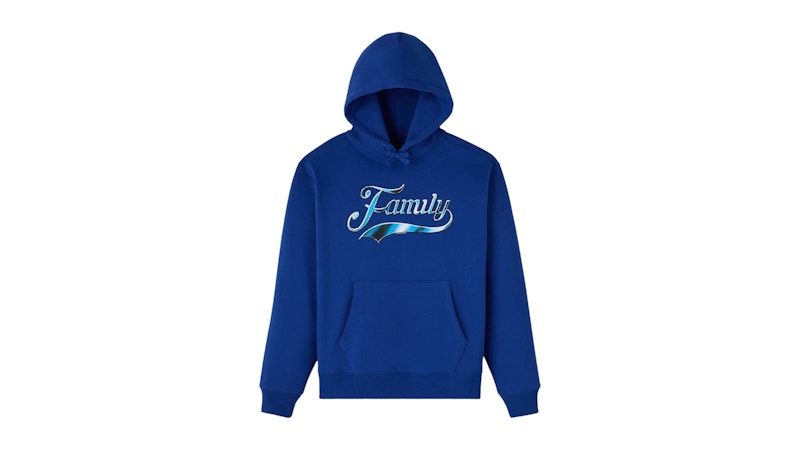 OVO Chrome Family Hoodie Blue