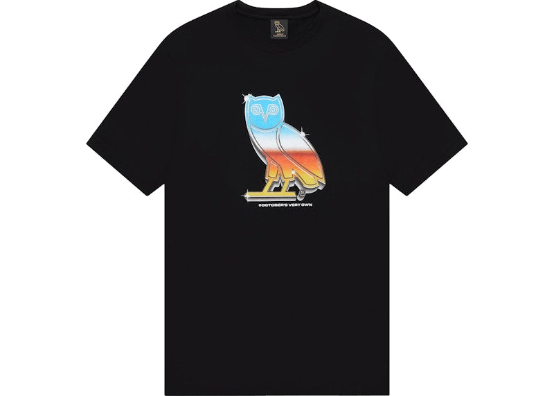 OVO Chrome Owl T-shirt Black