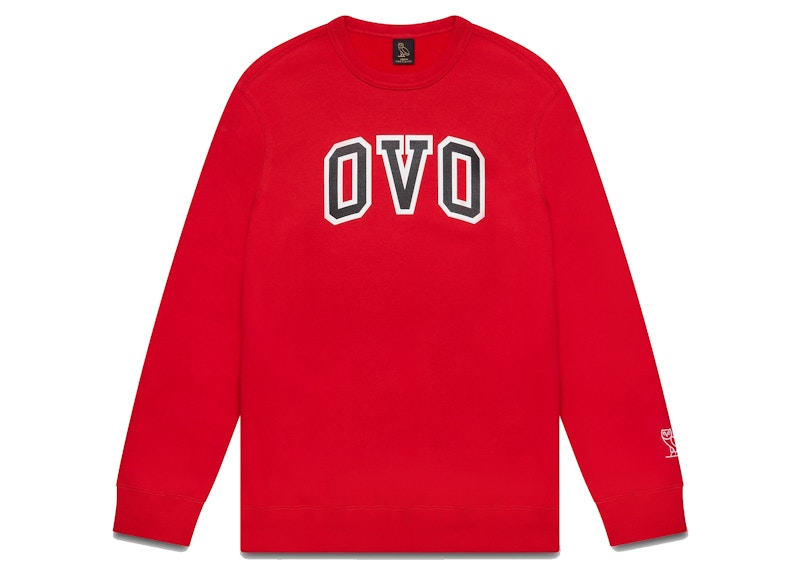 OVO Classic Arch Crewneck Red