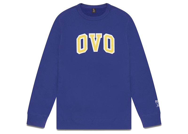 OVO Classic Arch Crewneck Spectrum Blue