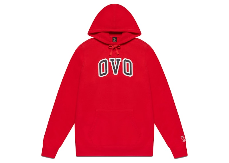 OVO Classic Arch Hoodie Red