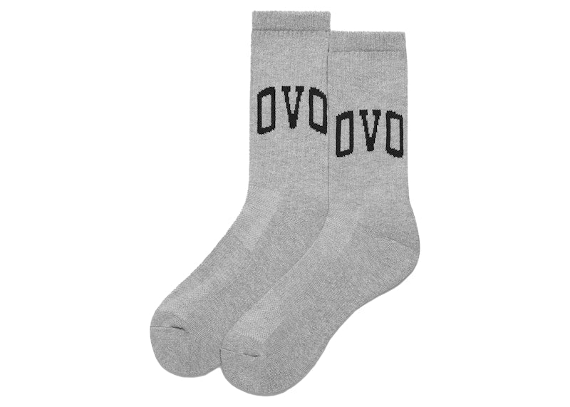 OVO Classic Arch Socks Heather Grey