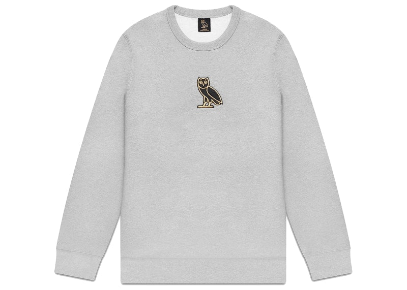 OVO Classic Owl Crewneck Heather Grey