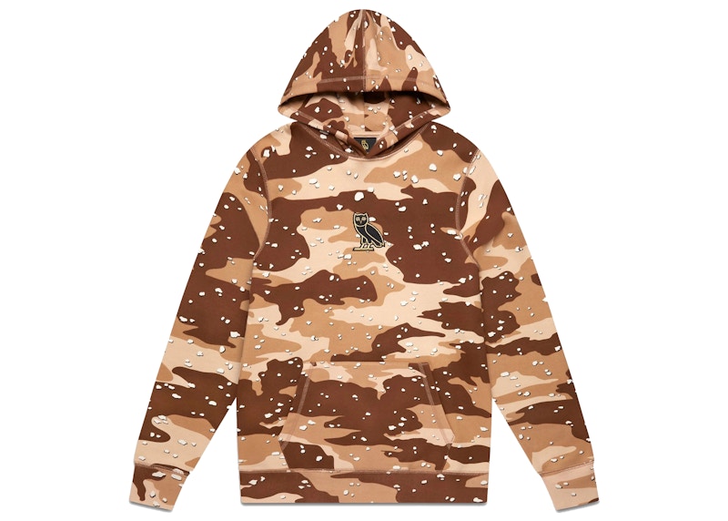 OVO Classic Owl Hoodie Desert Camo