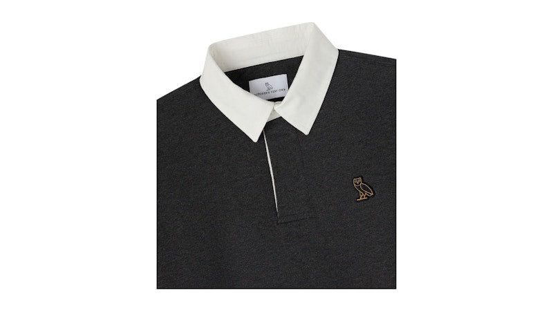 OVO Classic Rugby Polo Heather Charcoal