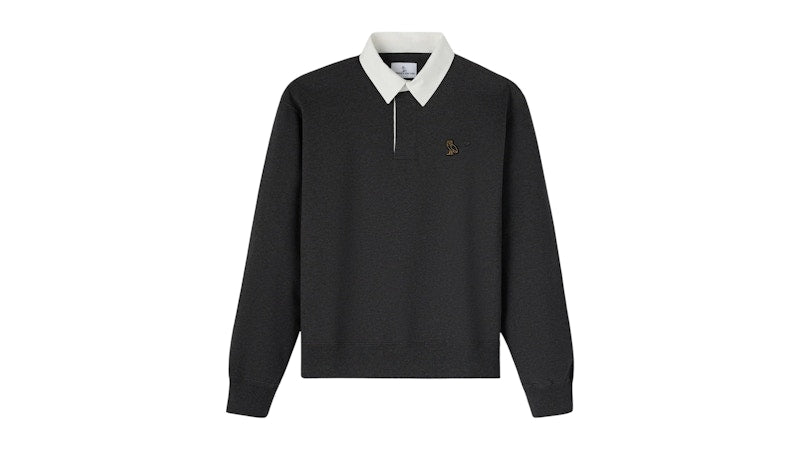 OVO Classic Rugby Polo Heather Charcoal
