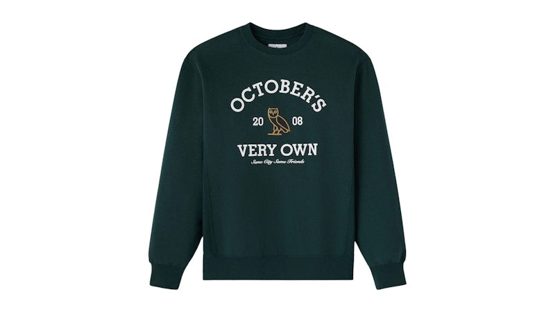 OVO Collegiate Crewneck Deep Green