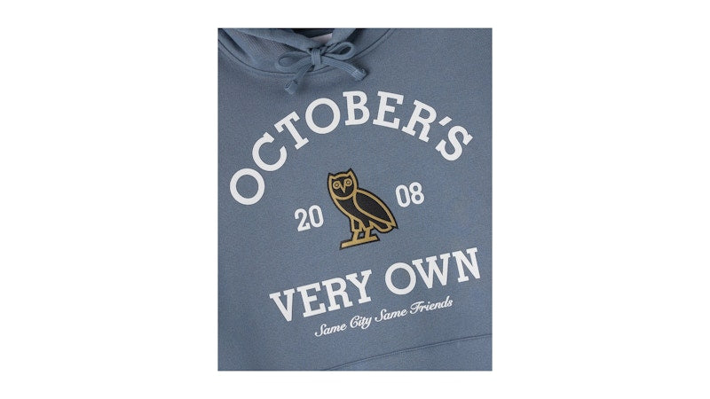 OVO Collegiate Hoodie Dusk Blue