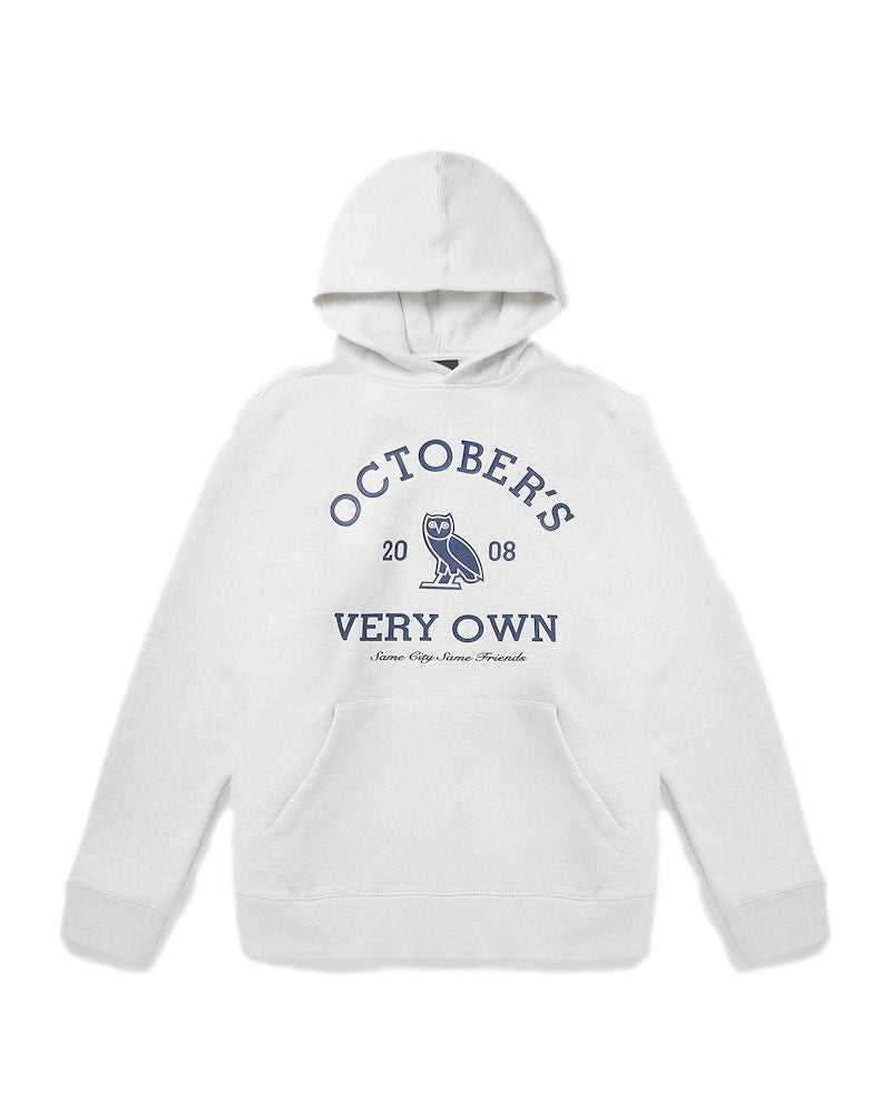 OVO Collegiate Hoodie (FW20) Ash Heather Grey