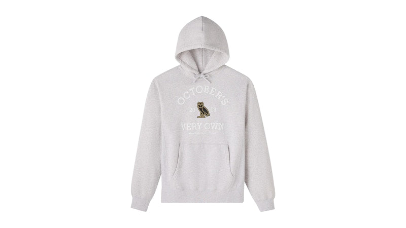 OVO Collegiate Hoodie (SS25) Heather Grey