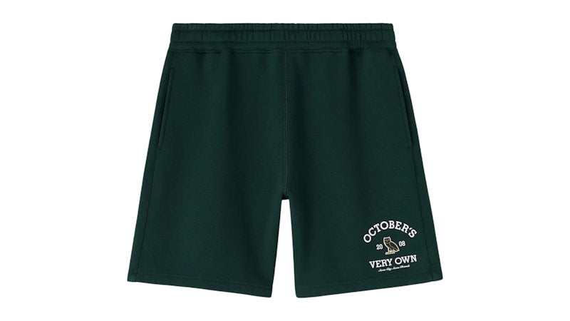 OVO Collegiate Shorts Midnight Green