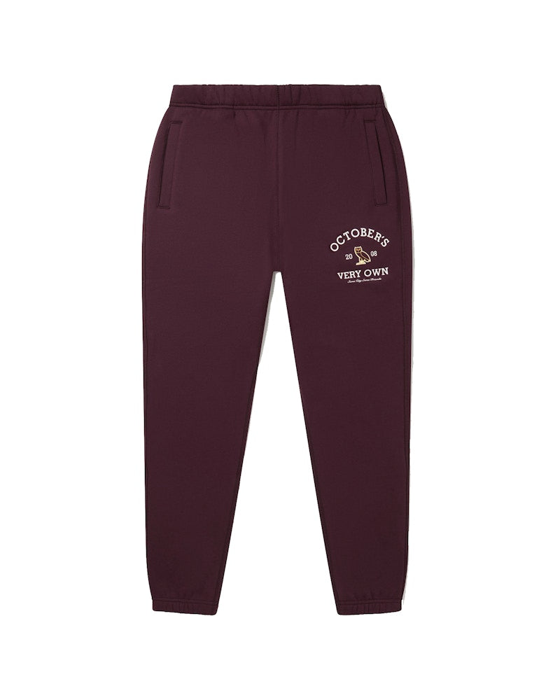 OVO Collegiate Sweatpant Maroon