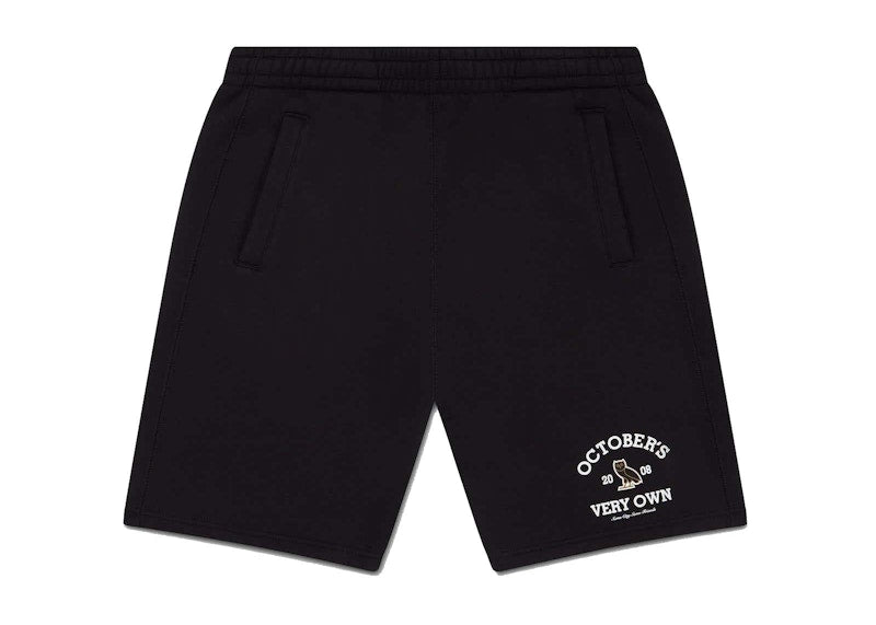 OVO Collegiate Sweatshort Black