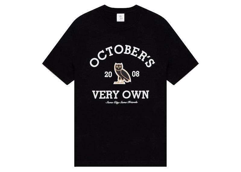 OVO Collegiate T-shirt (FW22) Black