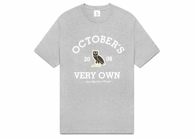 OVO Collegiate T-shirt (FW22) Heather Grey