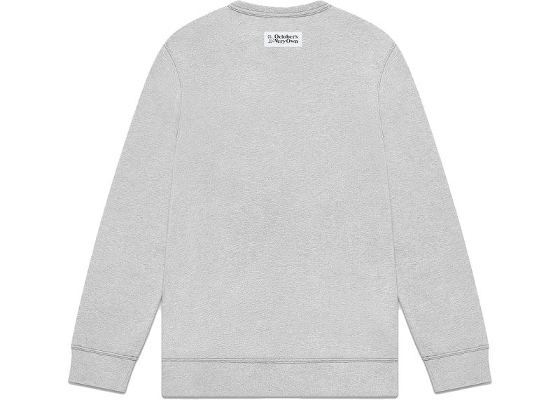 OVO Contrast Stitch Crewneck Heather Grey