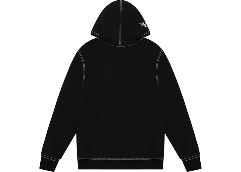 OVO Contrast Stitch Hoodie Black