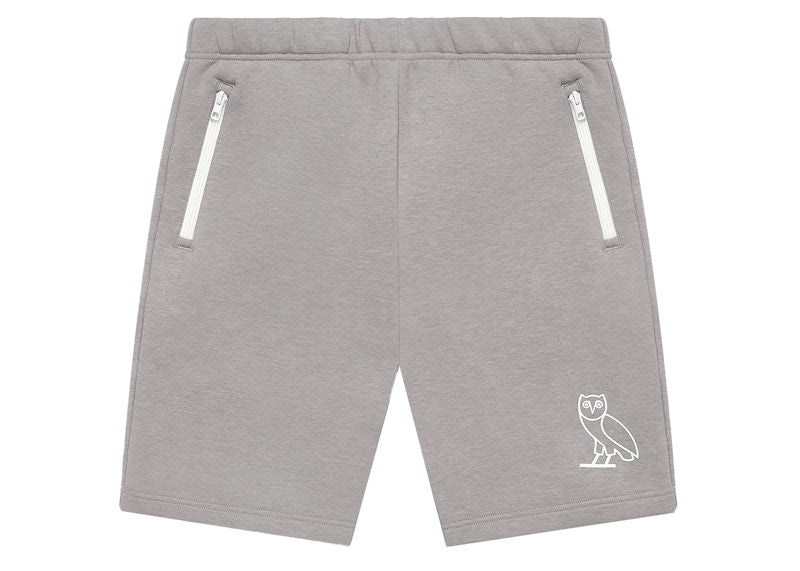 OVO Double Knit Track Short Storm Grey