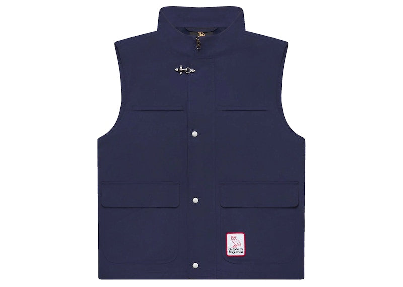 OVO Familia Patch Nautical Vest Navy