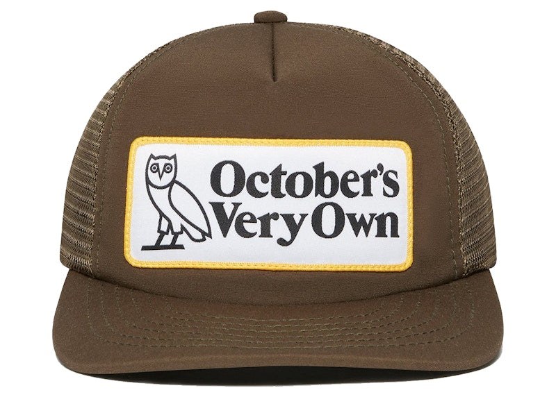 OVO Familia Trucker Hat Brown