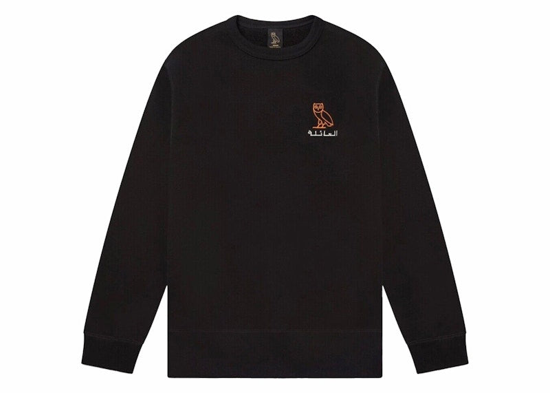 OVO Family Crewneck Black
