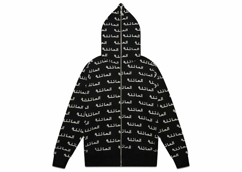 OVO Family Full-Zip Hoodie Black